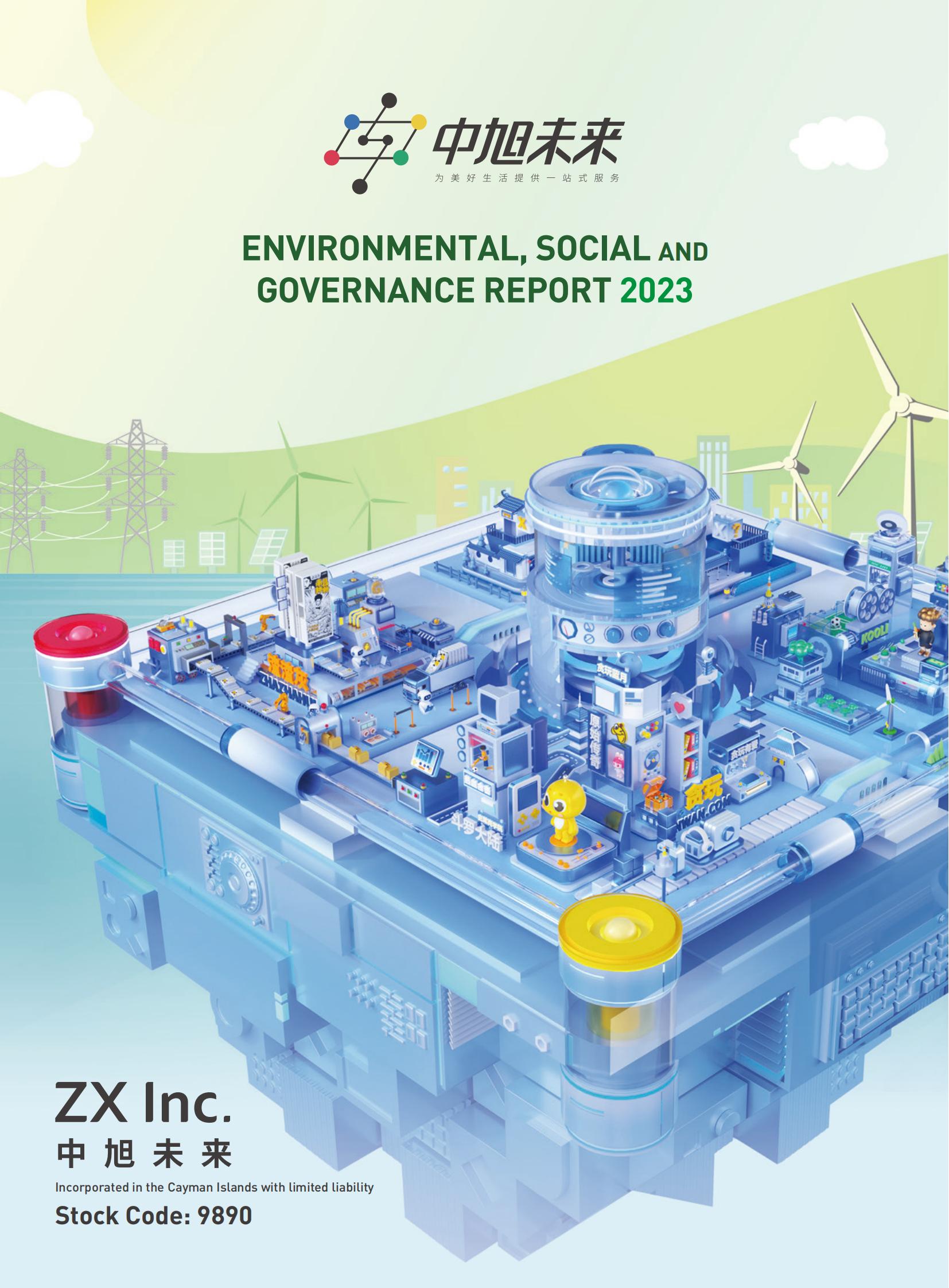 ENVIRONMENTAL, SOCIAL AND GOVERNANCE REPORT 2023